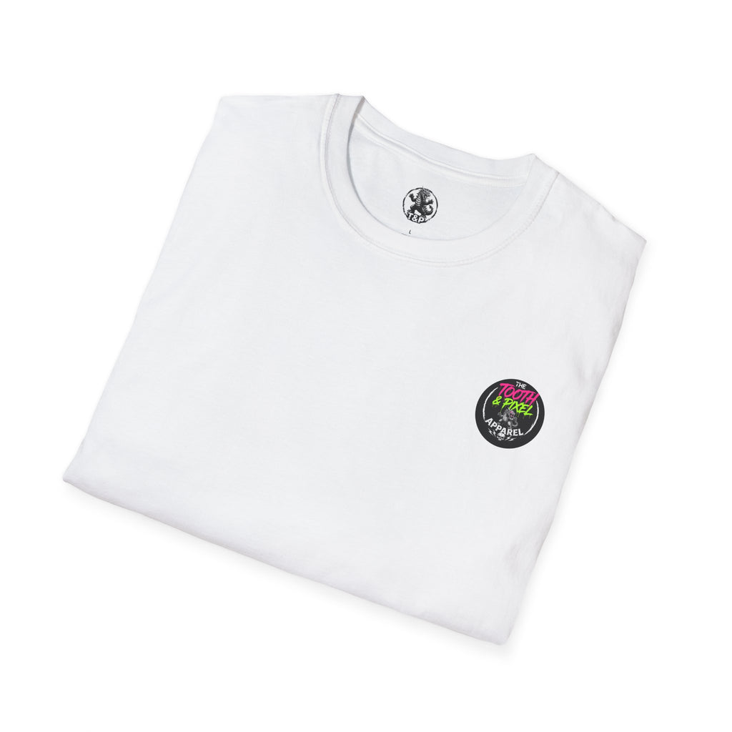 T&P- Forest Nymph T-Shirt-Version #1- Backside Graphic— "Not All Monsters Are Ugly" Black & White