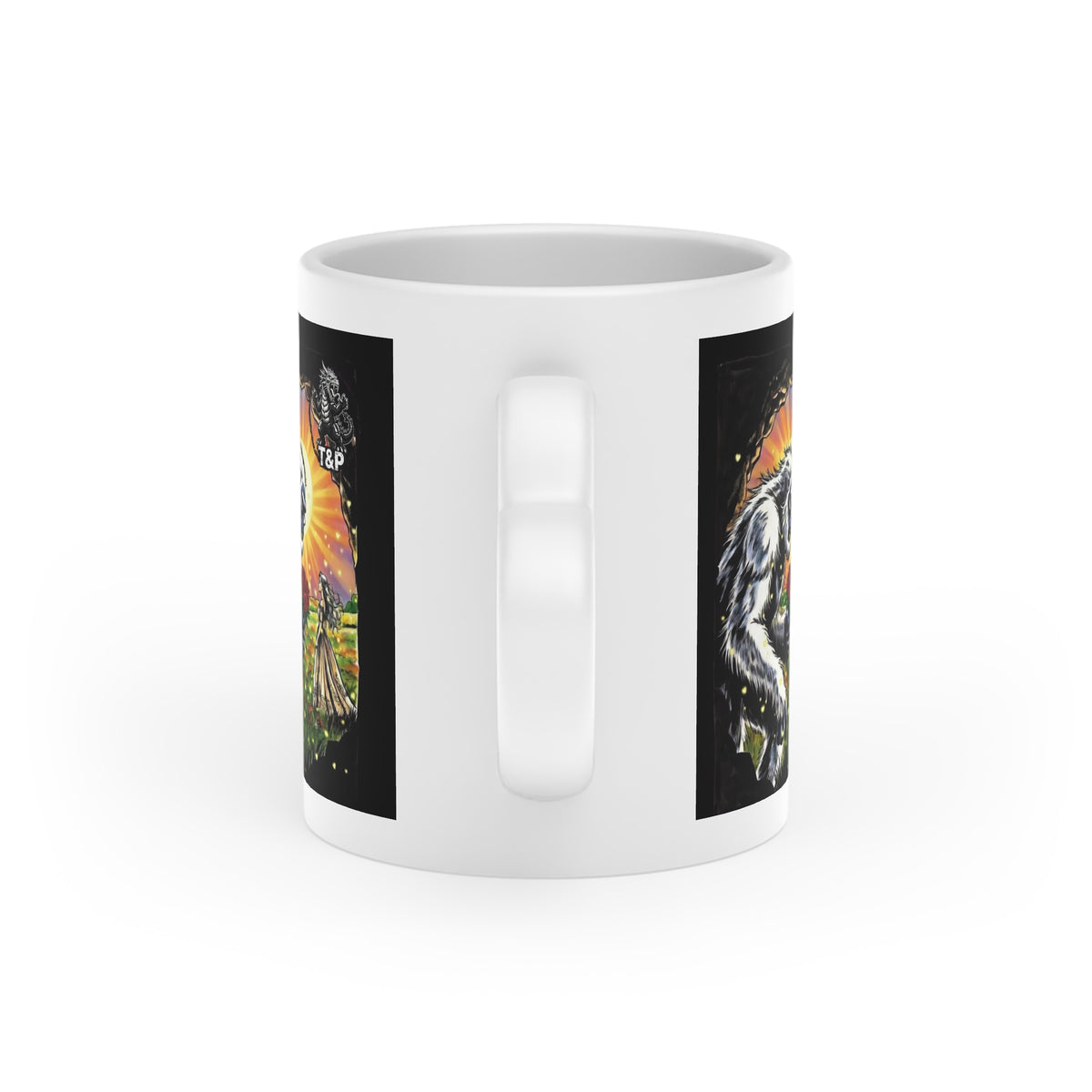 T&P Holiday collection- Yeti Valentine Mug —'A Beast of a Gift'- Sasquatch Valentine's Mug.