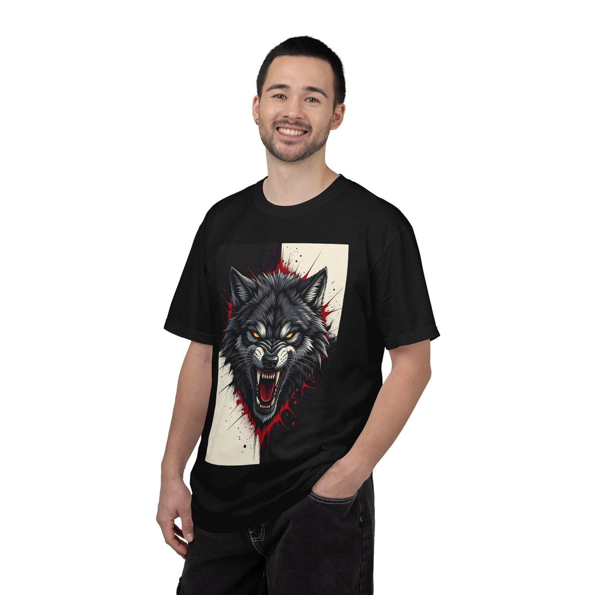 Wolf of NewYork T-Shirt — Fierce Howling Wolf Graphic Tee