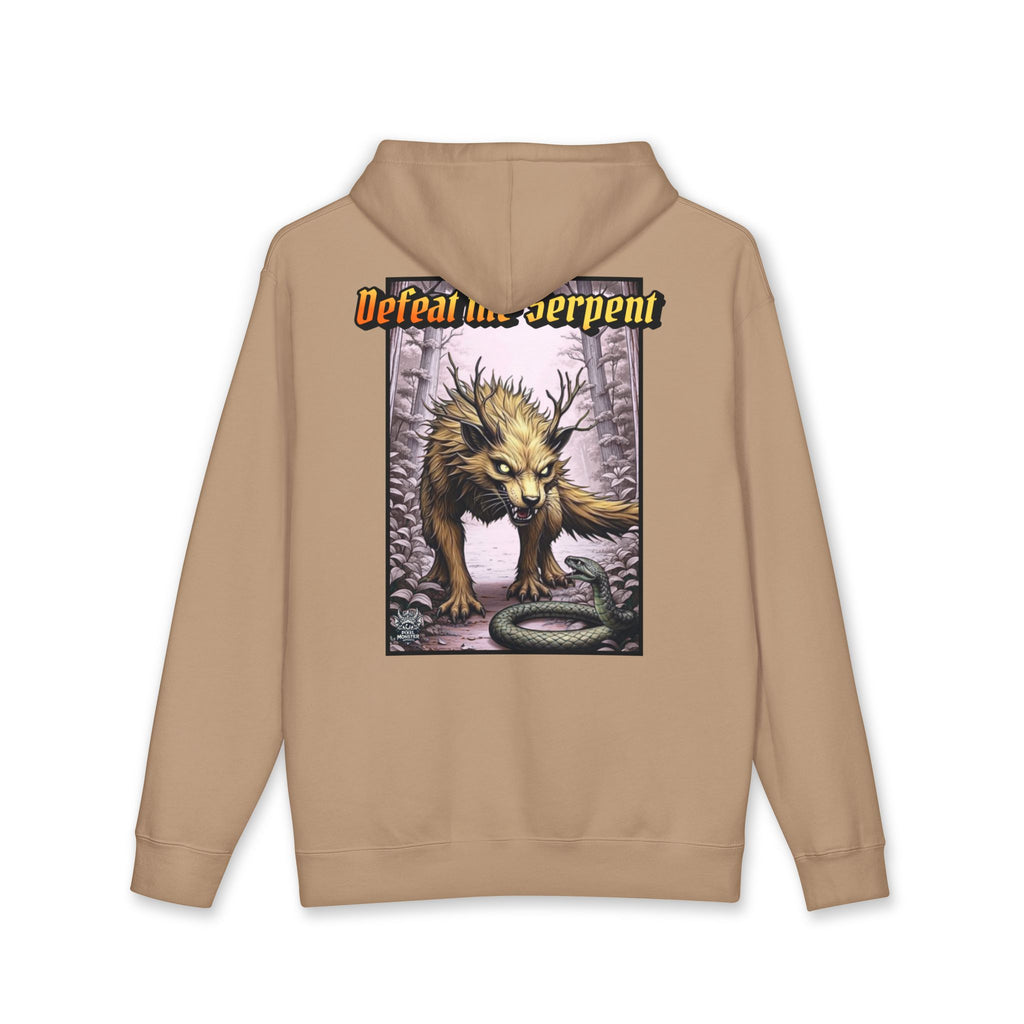 T&P- Defeat the Serpent Hoodie — Vintage Wolverine Windigo vs the Serpent Graphic hooded Sweatshirt.