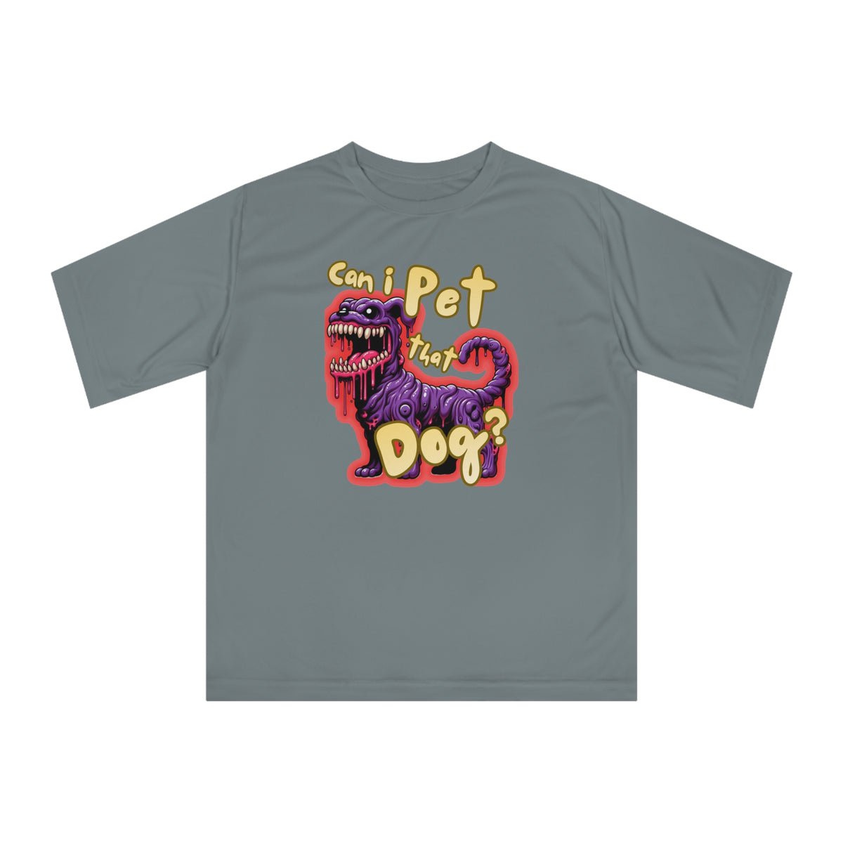 Tooth and Pixel- 'Can I Pet That Dog? '- Funny Dog Lover T-Shirt