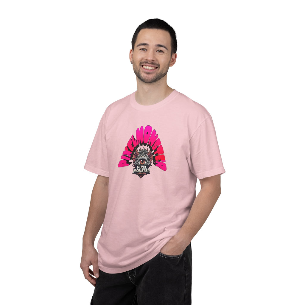 Tooth and Pixel- Funny Whimsical Beach Life T-Shirt — Retro Monster Surf Graphic Tee