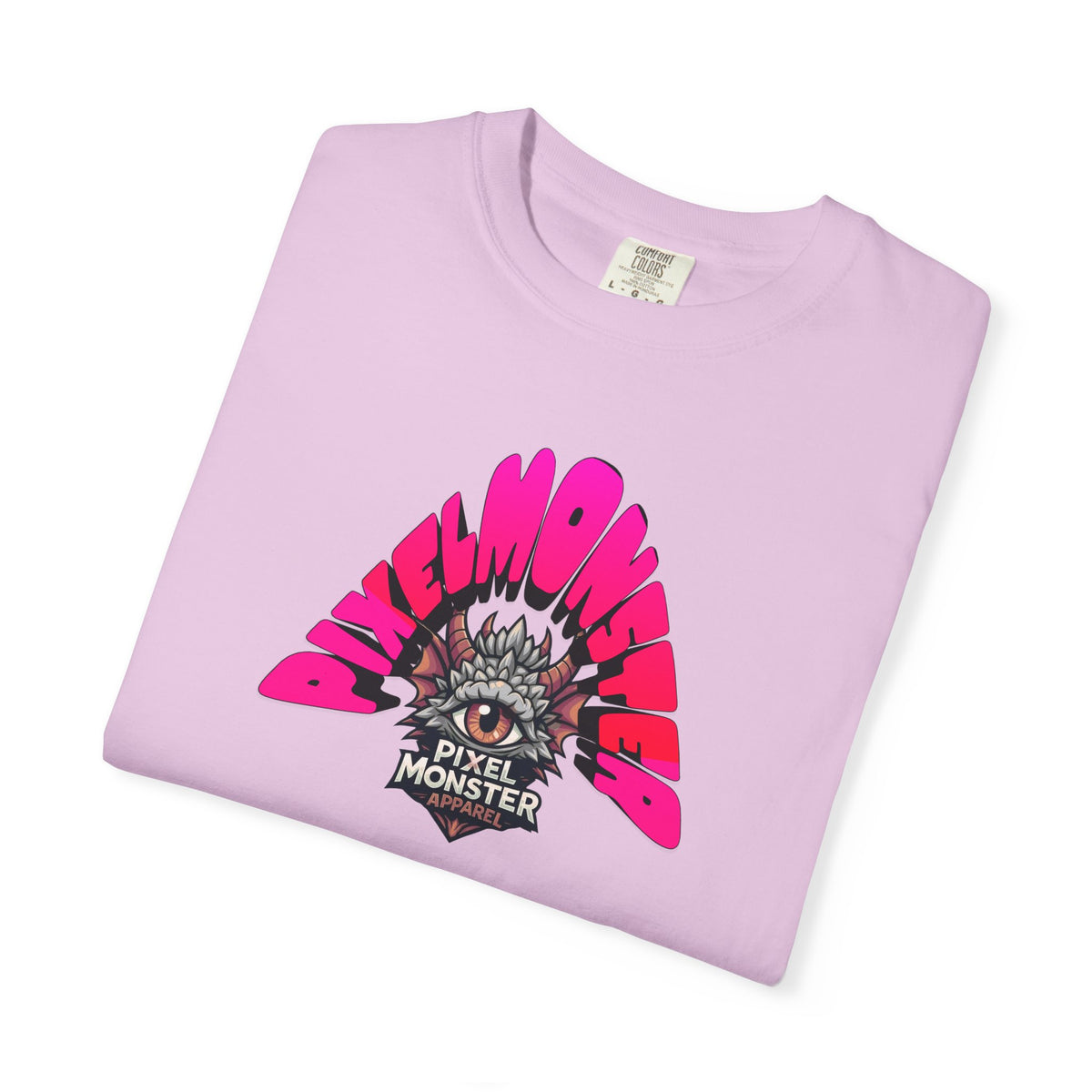 Tooth and Pixel- Funny Whimsical Beach Life T-Shirt — Retro Monster Surf Graphic Tee