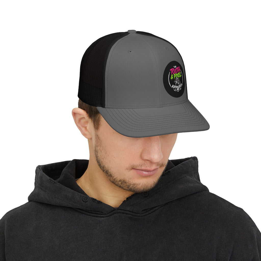 T&P logo (dragon), Full Color, Premium Snapback hat.