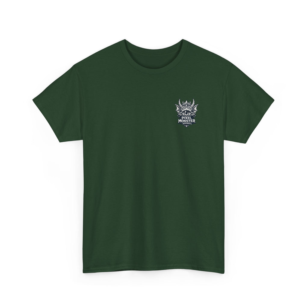 Tooth and Pixel- 'Stay Ugly' Graphic Tee -Version #1— Retro Monster Poster T-Shirt
