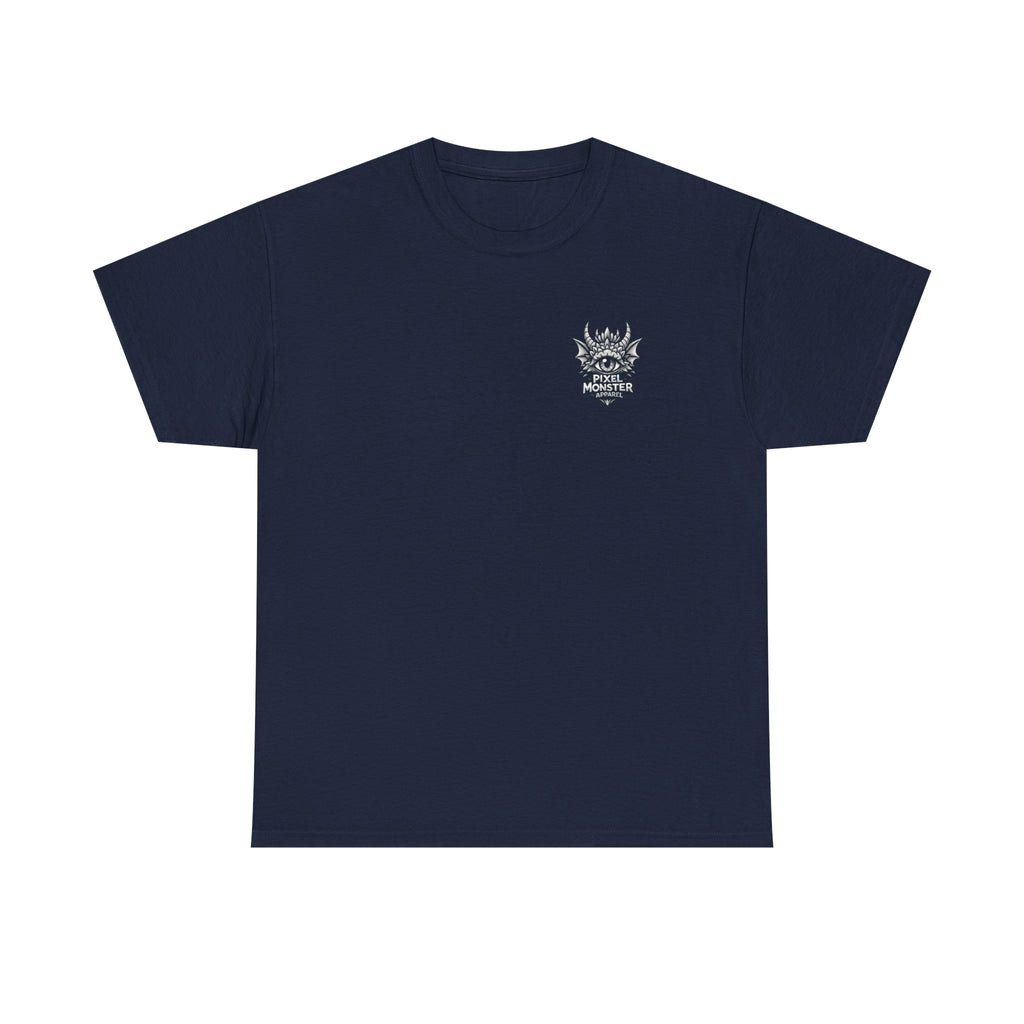 Tooth and Pixel- 'Stay Ugly' Graphic Tee -Version #1— Retro Monster Poster T-Shirt