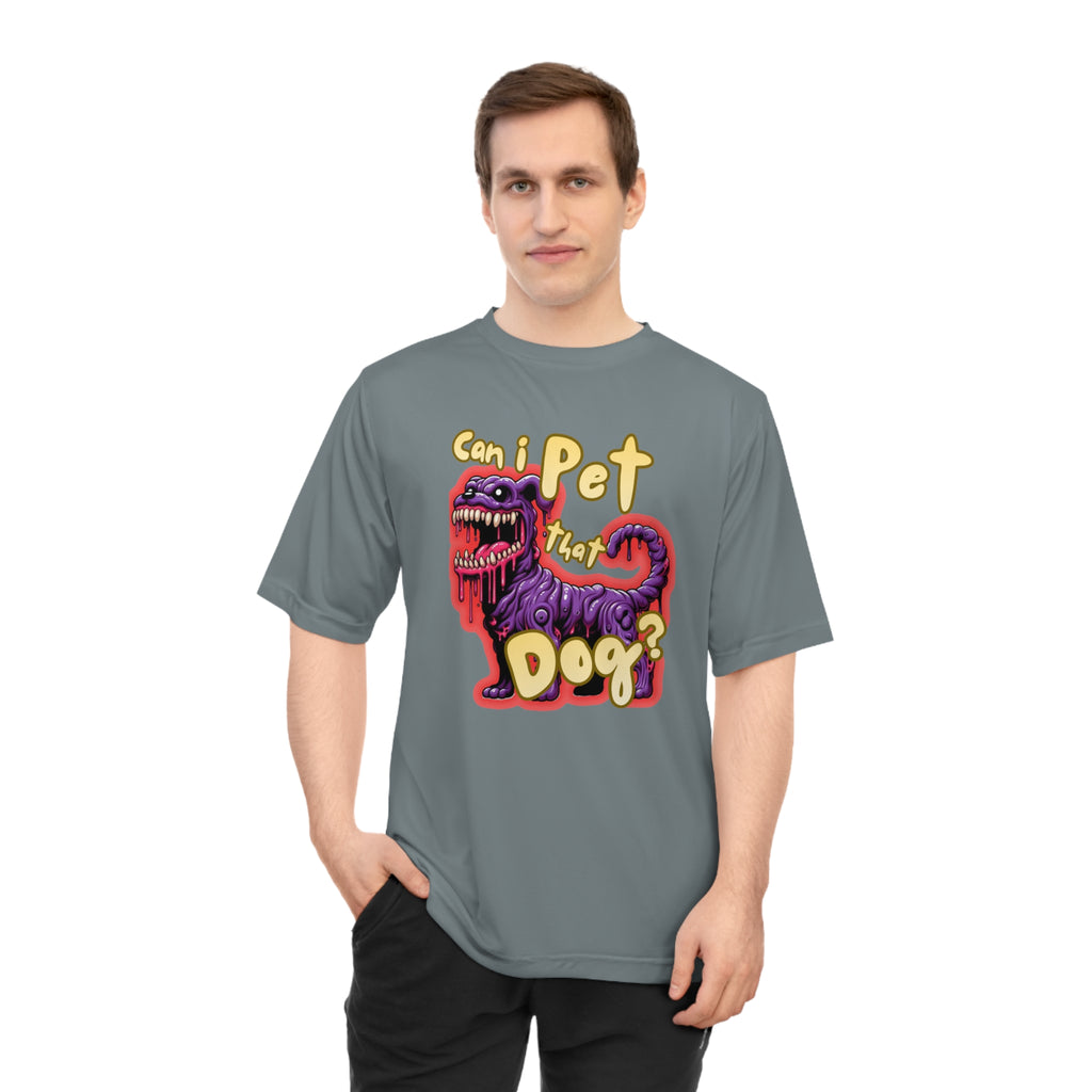Tooth and Pixel- 'Can I Pet That Dog? '- Funny Dog Lover T-Shirt