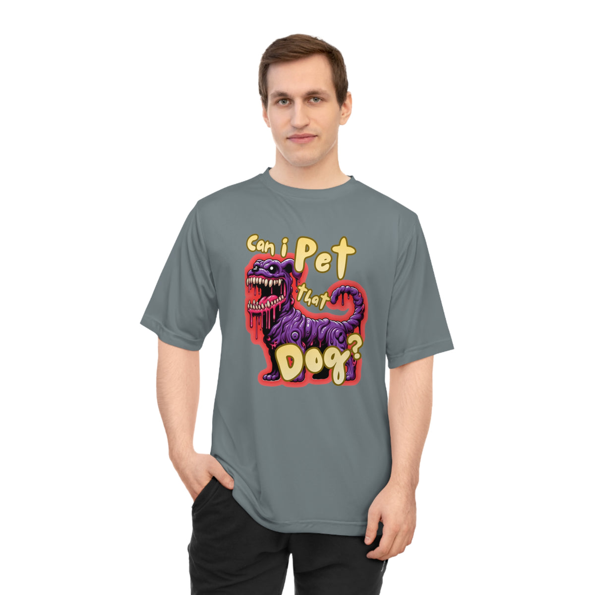 Tooth and Pixel- 'Can I Pet That Dog? '- Funny Dog Lover T-Shirt