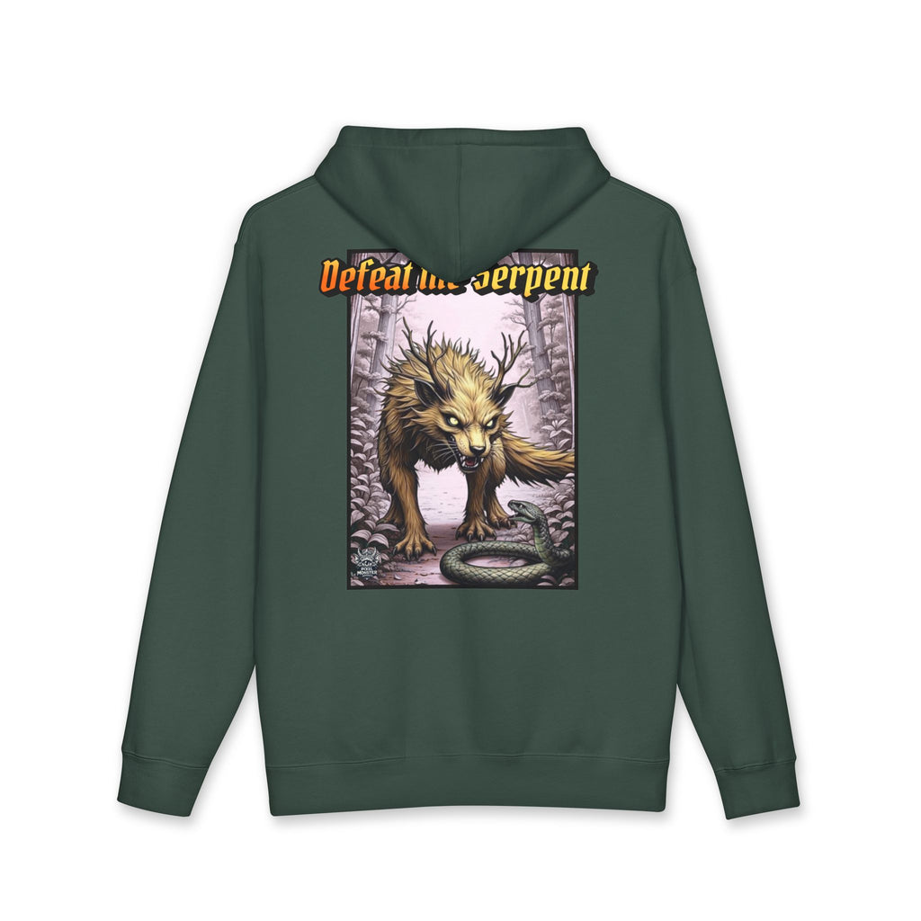 T&P- Defeat the Serpent Hoodie — Vintage Wolverine Windigo vs the Serpent Graphic hooded Sweatshirt.