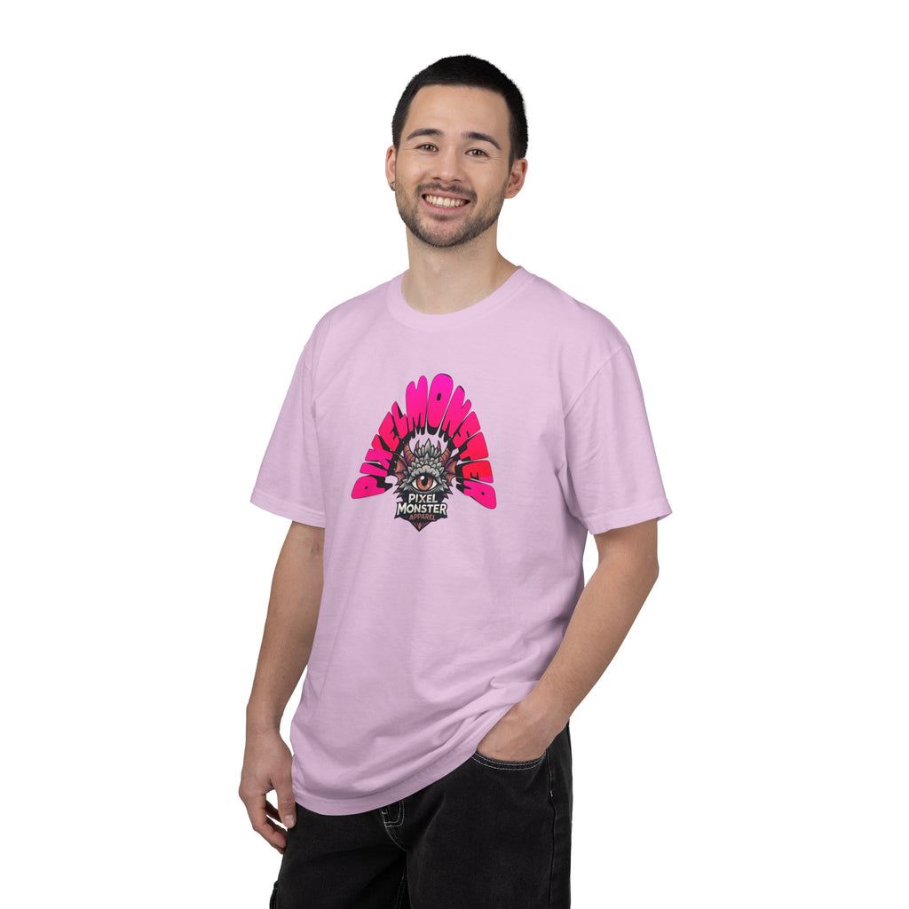 Tooth and Pixel- Funny Whimsical Beach Life T-Shirt — Retro Monster Surf Graphic Tee