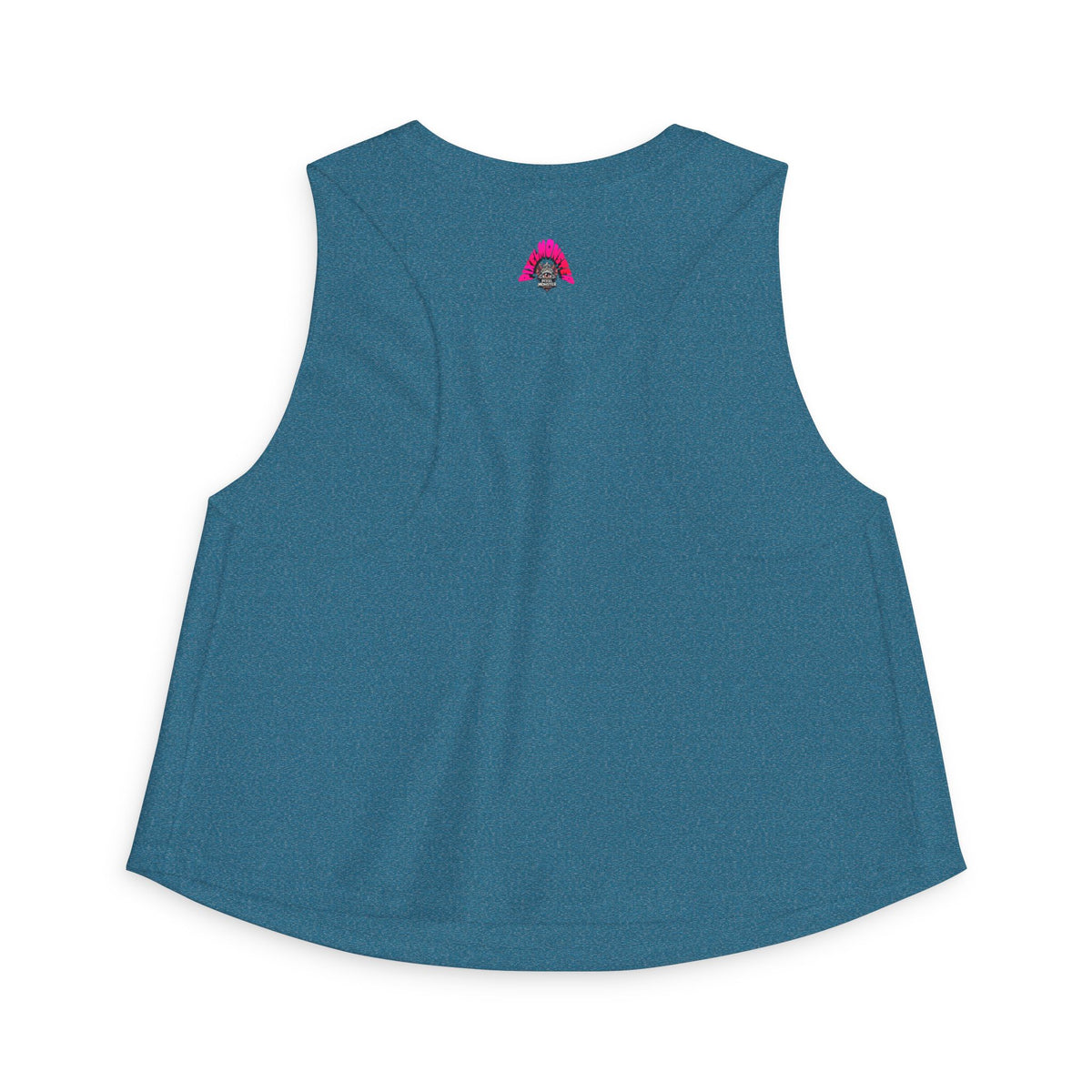 T&P- Funny Whimsical Beach Life Crop Top — Retro Surf Monster Graphic Tank for Summer