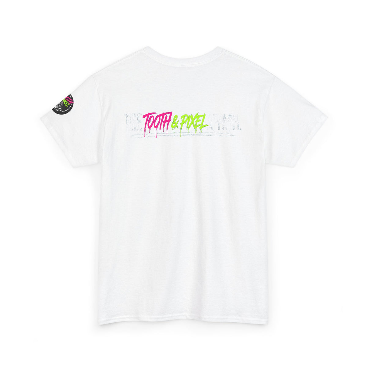 Tooth and Pixel - Freya Norse Goddess T‑Shirt — Mythic Valkyrie Graphic Tee with Sleeve Logo
