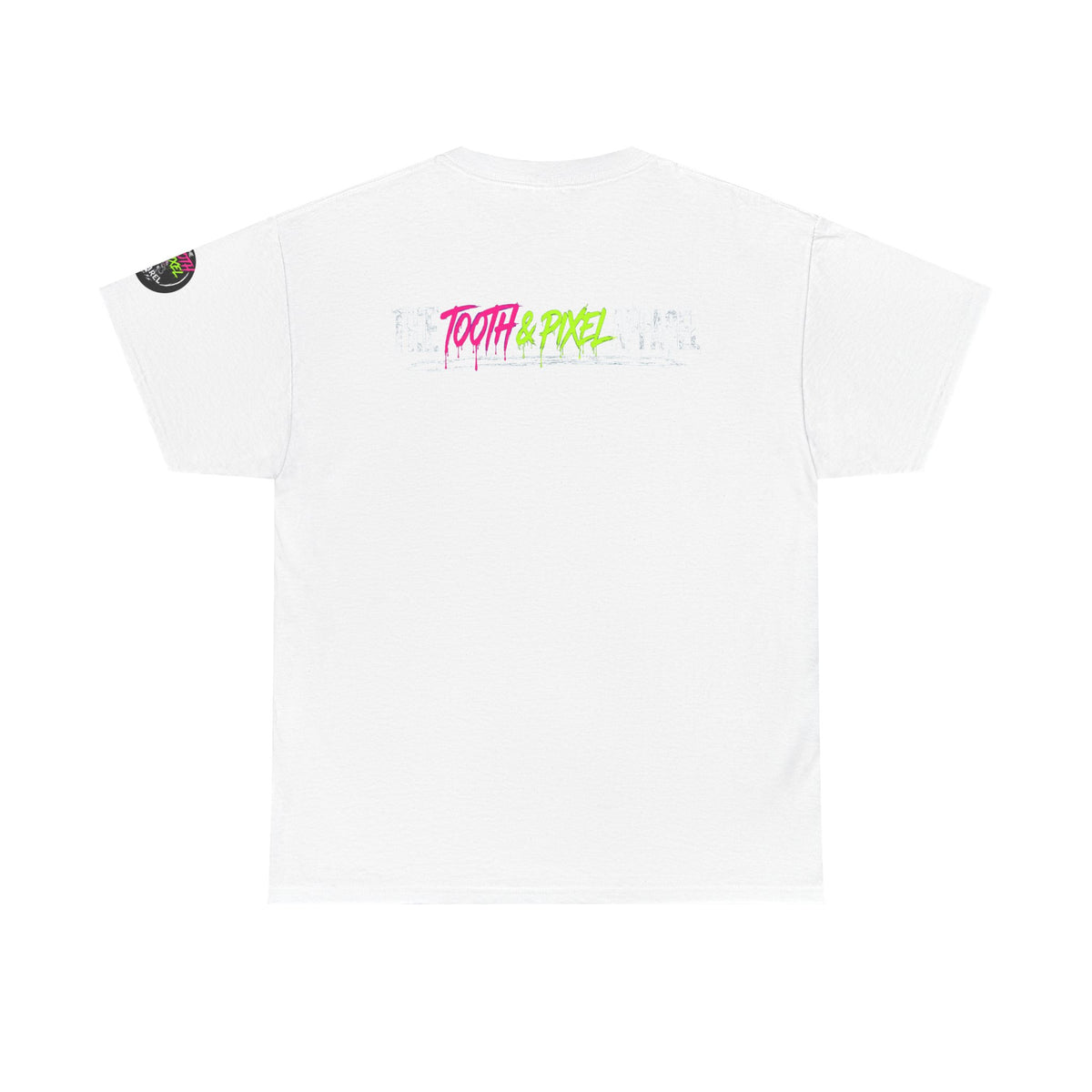 Tooth and Pixel - Freya Norse Goddess T‑Shirt — Mythic Valkyrie Graphic Tee with Sleeve Logo