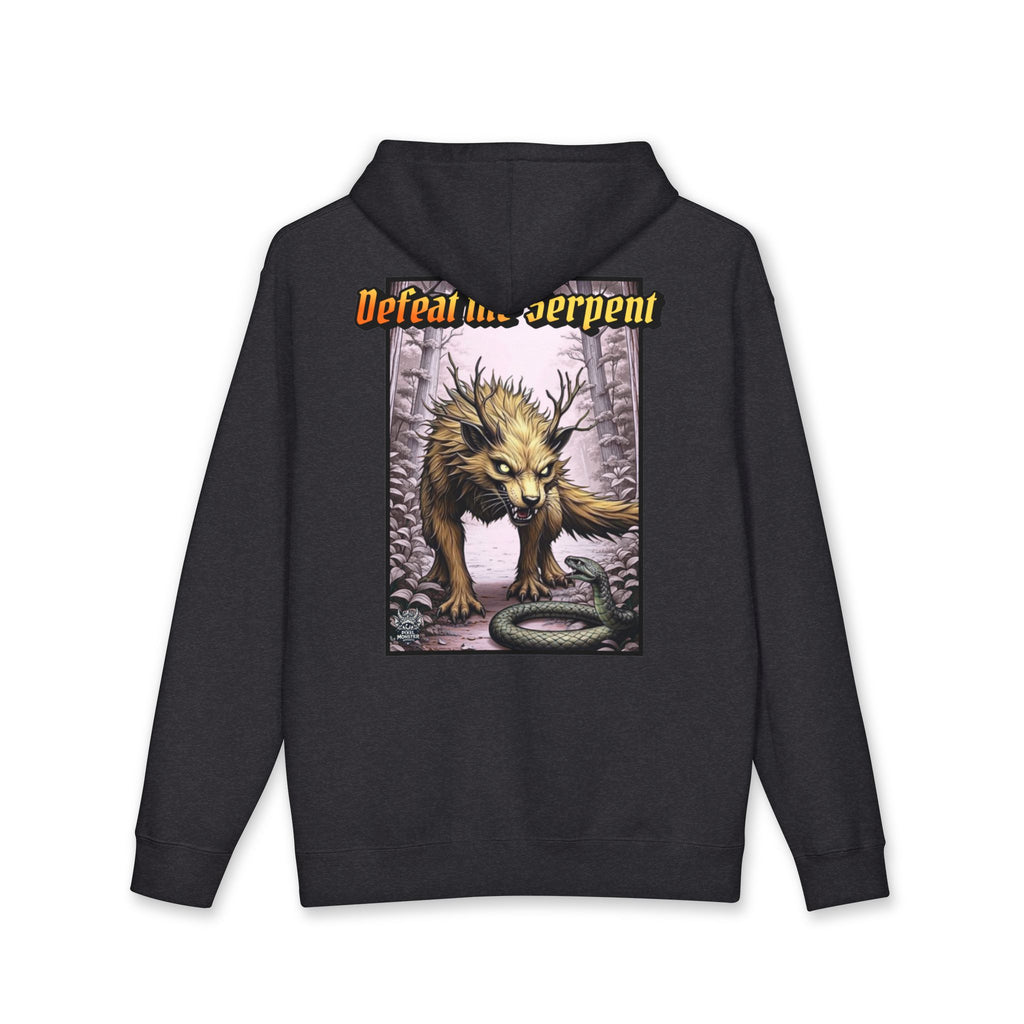 T&P- Defeat the Serpent Hoodie — Vintage Wolverine Windigo vs the Serpent Graphic hooded Sweatshirt.