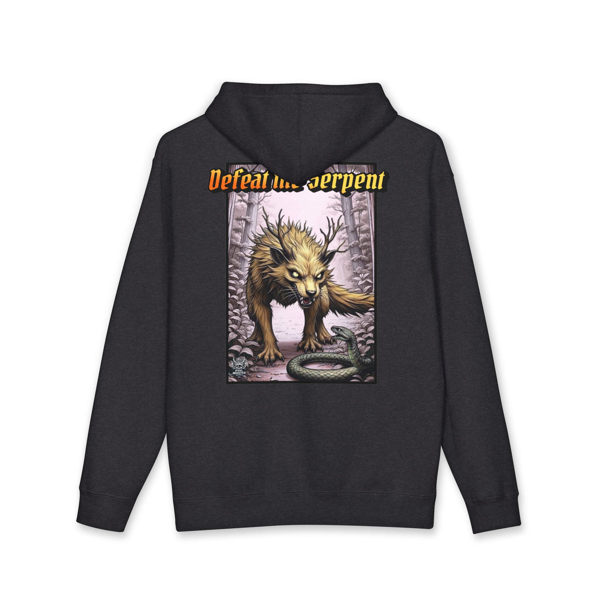T&P- Defeat the Serpent Hoodie — Vintage Wolverine Windigo vs the Serpent Graphic hooded Sweatshirt.