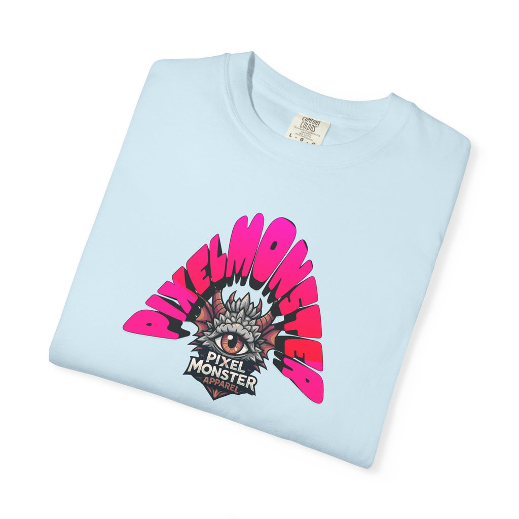 Tooth and Pixel- Funny Whimsical Beach Life T-Shirt — Retro Monster Surf Graphic Tee