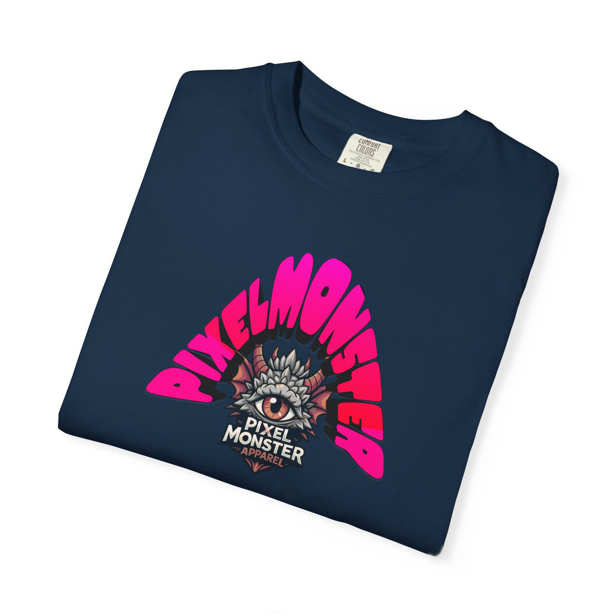 Tooth and Pixel- Funny Whimsical Beach Life T-Shirt — Retro Monster Surf Graphic Tee