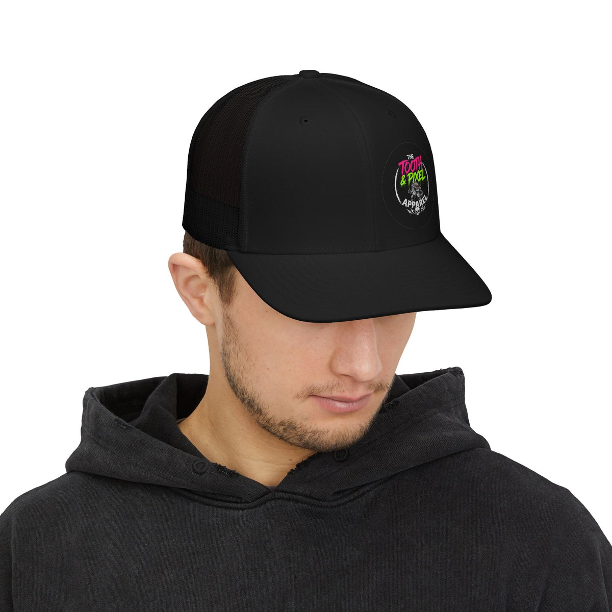 T&P logo (dragon), Full Color, Premium Snapback hat.