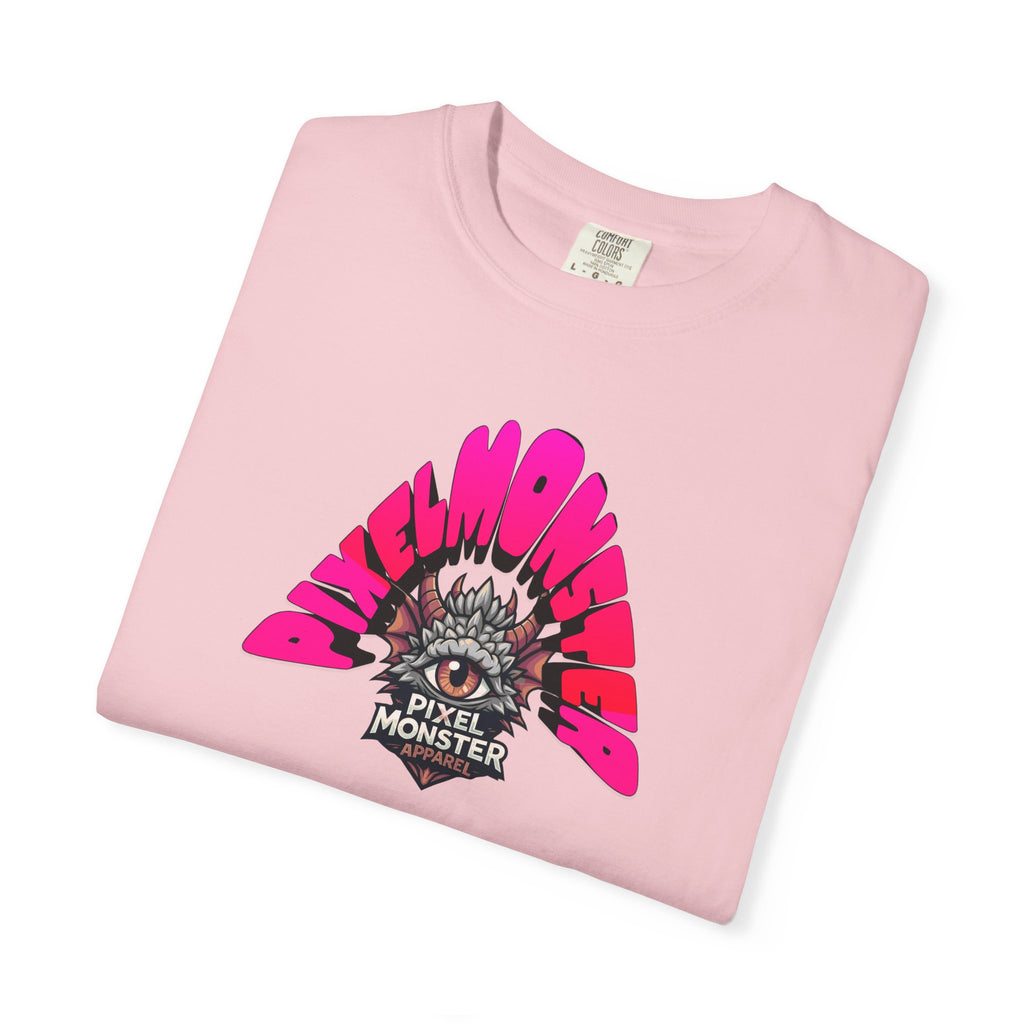 Tooth and Pixel- Funny Whimsical Beach Life T-Shirt — Retro Monster Surf Graphic Tee