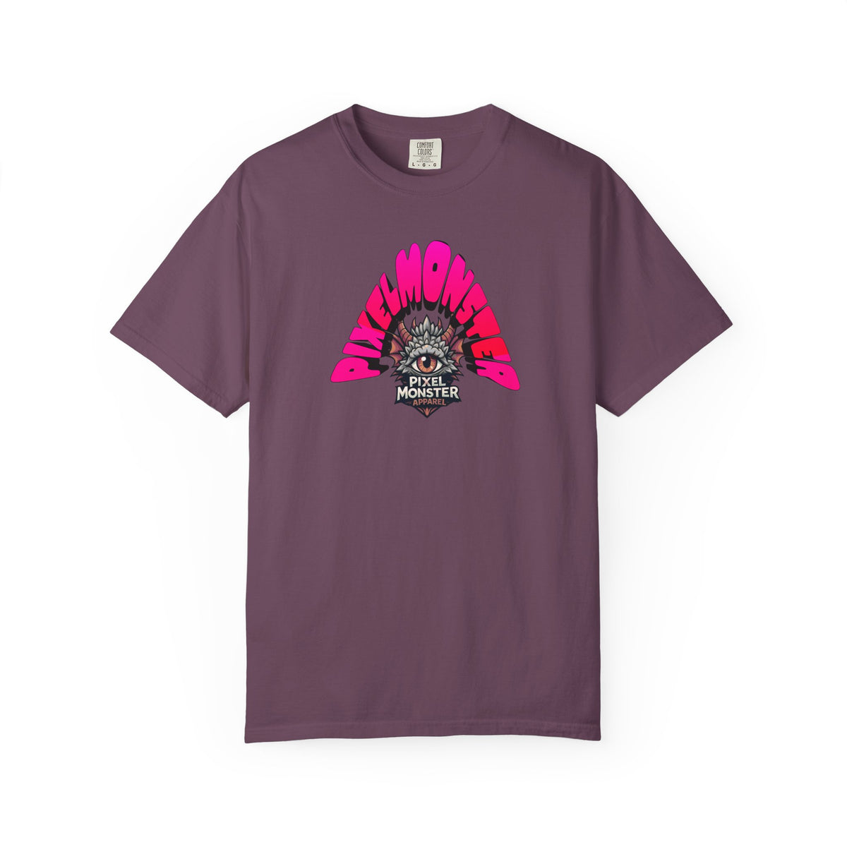 Tooth and Pixel- Funny Whimsical Beach Life T-Shirt — Retro Monster Surf Graphic Tee