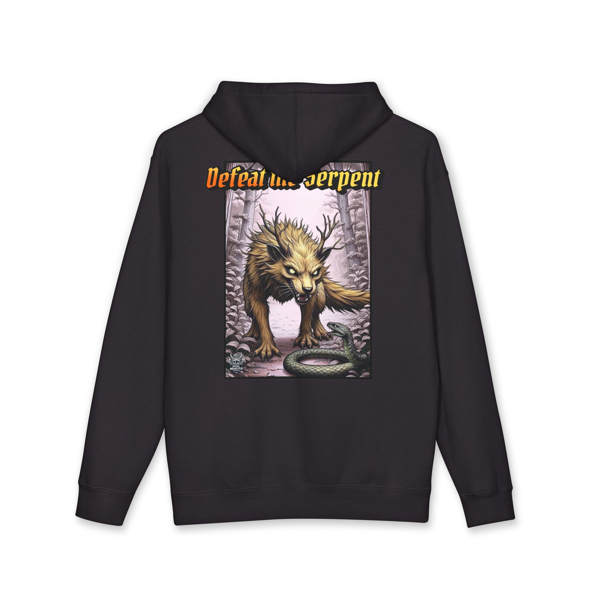 T&P- Defeat the Serpent Hoodie — Vintage Wolverine Windigo vs the Serpent Graphic hooded Sweatshirt.