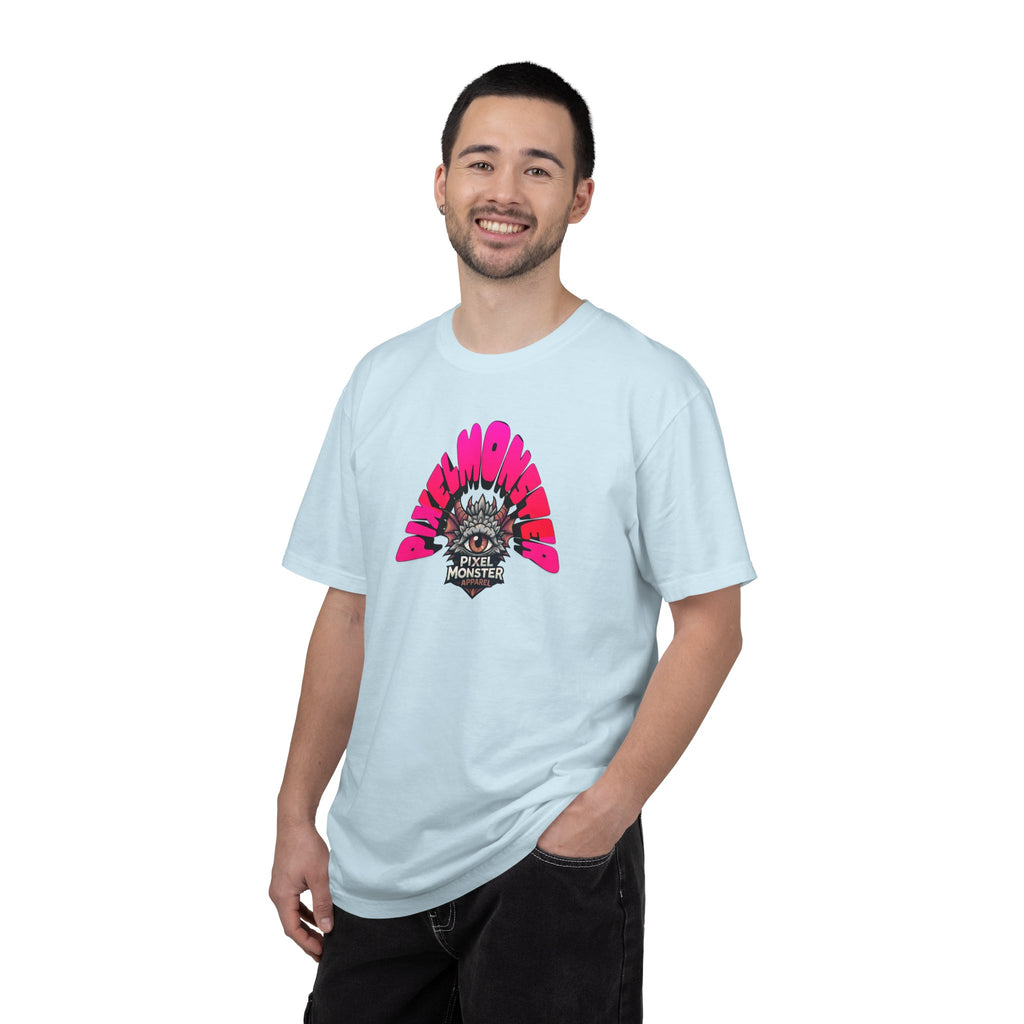 Tooth and Pixel- Funny Whimsical Beach Life T-Shirt — Retro Monster Surf Graphic Tee