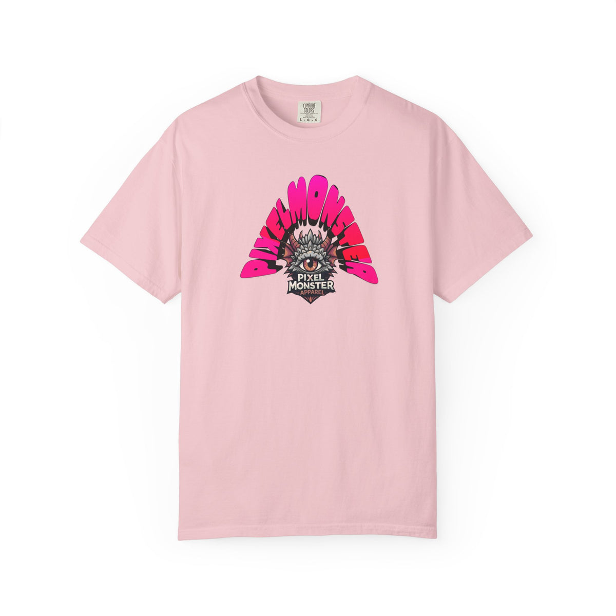Tooth and Pixel- Funny Whimsical Beach Life T-Shirt — Retro Monster Surf Graphic Tee